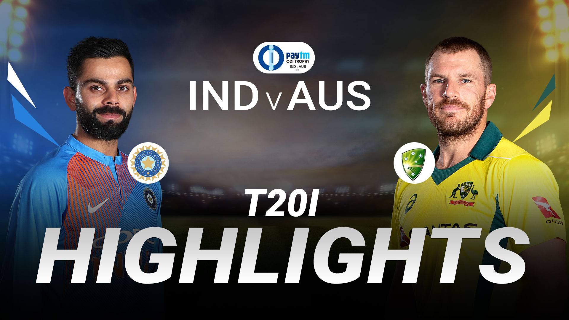 highlights ind vs aus today