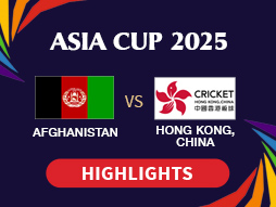 Afghanistan vs Hong Kong - Highlights - 9 Sep 2025